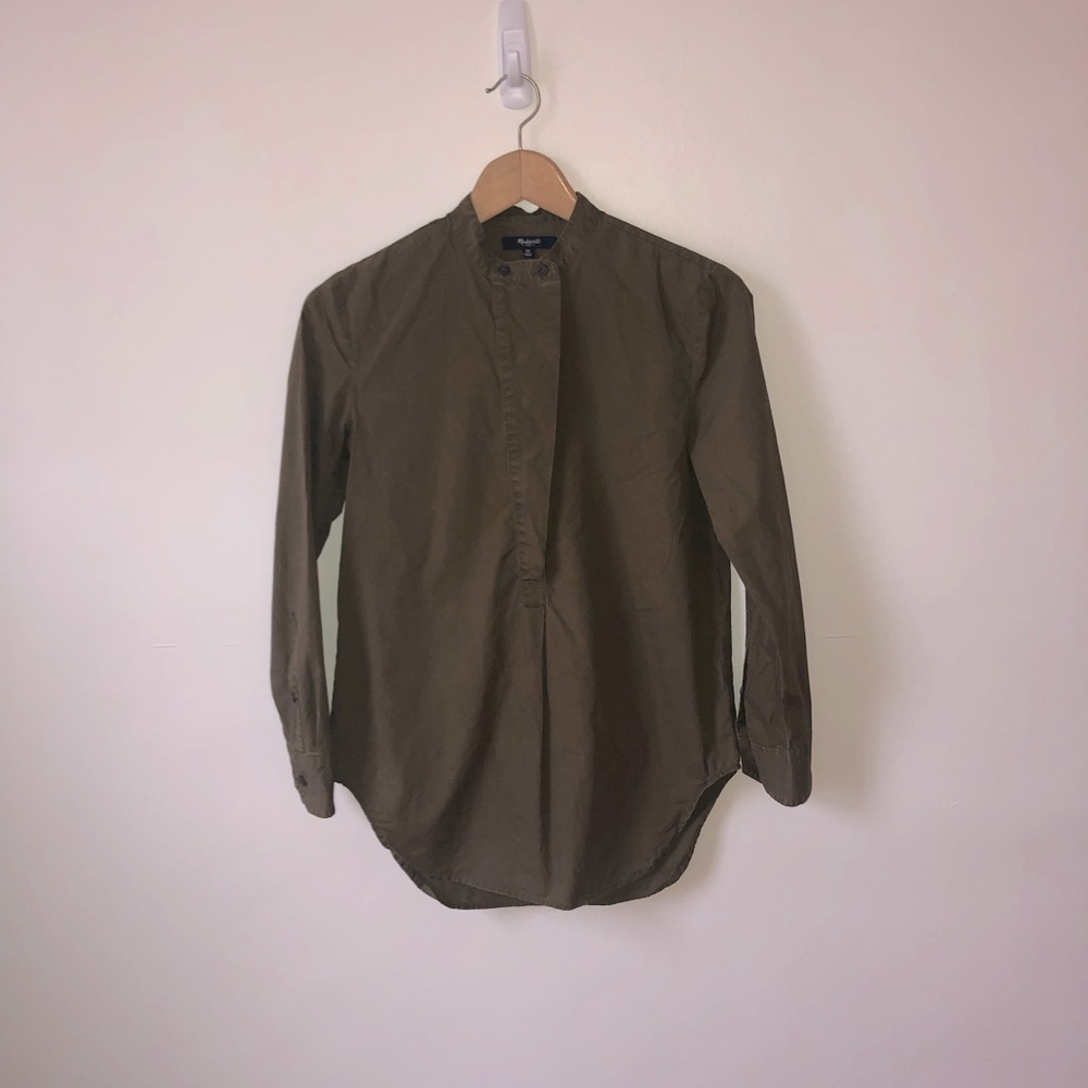 Madewell Women’s Olive Green Tunic Size XS